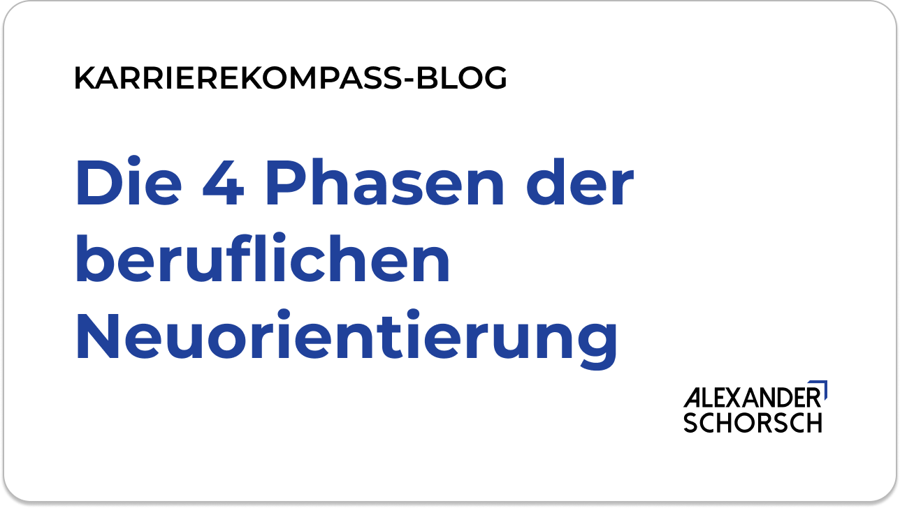 Berufliche Neuorientierung Berufliche Neuorientierung
